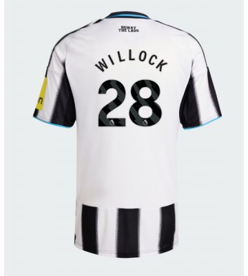 Newcastle United Joe Willock #28 Replica Home Stadium Shirt 2025-26 Short Sleeve
